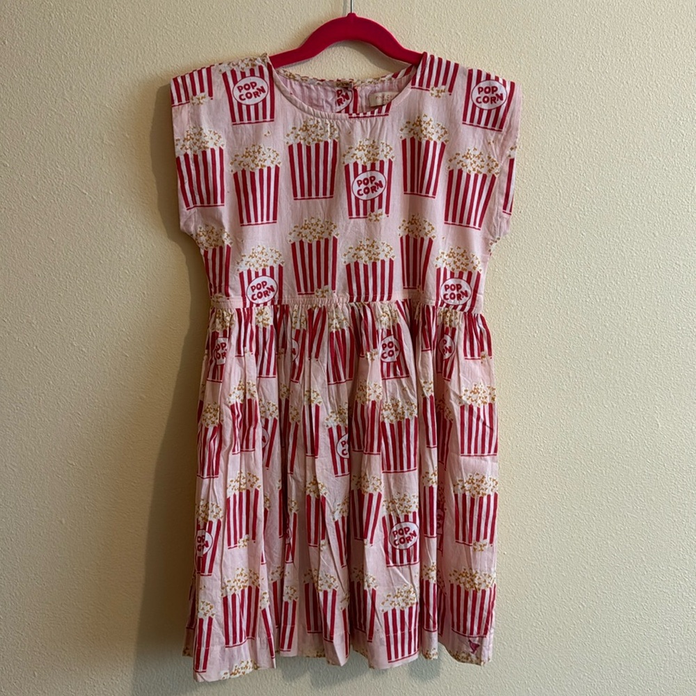 NWOT Pink Chicken Popcorn Dress